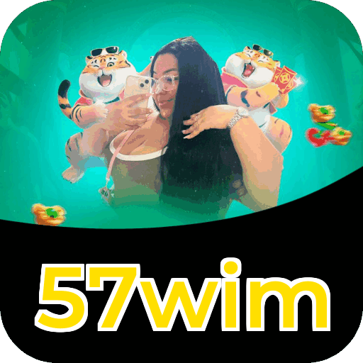 Catálogo slots 57wim mostrando top jogos Gates Olympus Sweet Bonanza Fortune Tiger Big Bass volatilidade RTP
